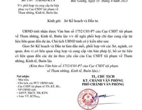 Bộ Công an điều tra dấu hiệu tội phạm tại Bắc Giang và Công ty Tân Thịnh