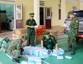 Lạng Sơn: Thu giữ 13.000 chiếc khẩu trang y tế